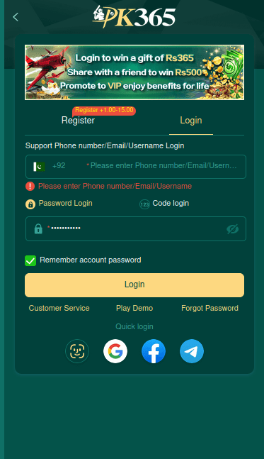 pk36 game login guide